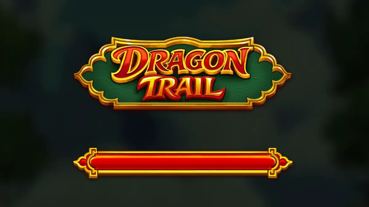 Tampilan visual slot Dragon Trail dengan tema naga dan pagoda